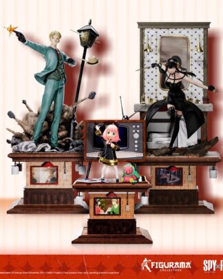 Spy X Family Elite FigumiZ Statue Set 1/8 Loid, Yor, Anya 37 cm