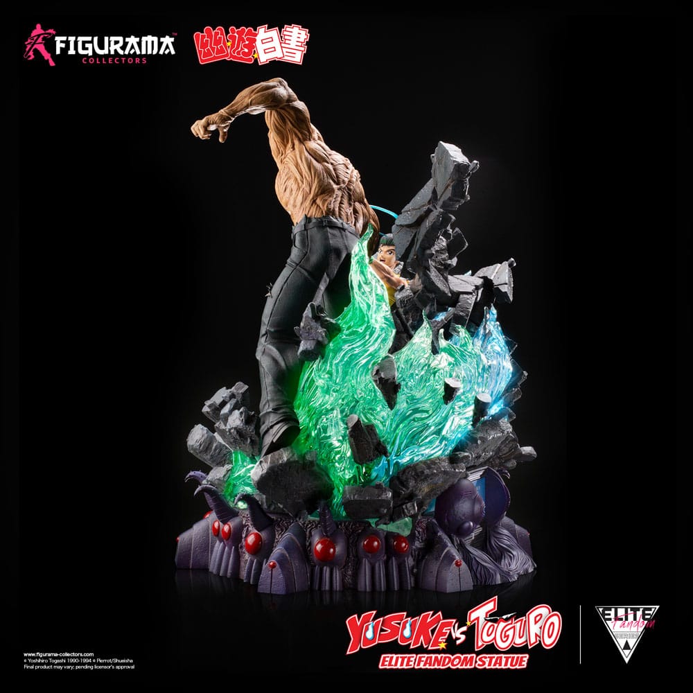 Yu Yu Hakusho Elite Exclusive Statue 1/6 Yusuke vs Toguro 59 cm – Bild 5