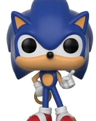 Sonic The Hedgehog POP! Games Vinyl Figur Sonic (Ring) 9 cm