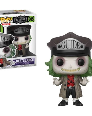 Beetlejuice POP! Horror Vinyl Figur Beetlejuice Guide Hat 9 cm