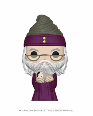 Harry Potter POP! Movies Vinyl Figur Dumbledore w/Baby Harry 9 cm