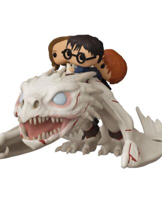Harry Potter POP! Rides Vinyl Figur Dragon w/Harry, Ron, & Hermine 15 cm