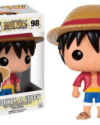 One Piece POP! Animation Vinyl Figur Monkey D. Ruffy 9 cm