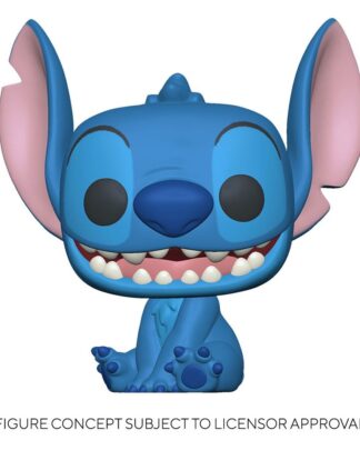 Lilo & Stitch Super Sized Jumbo POP! Games Vinyl Figur Stitch 25 cm