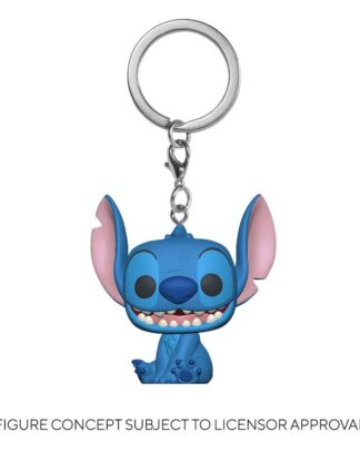Lilo & Stitch Pocket POP! Vinyl Schlüsselanhänger 4 cm Stitch Display (12)