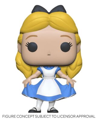 Alice im Wunderland POP! Disney Vinyl Figur Alice Curtsying 9 cm