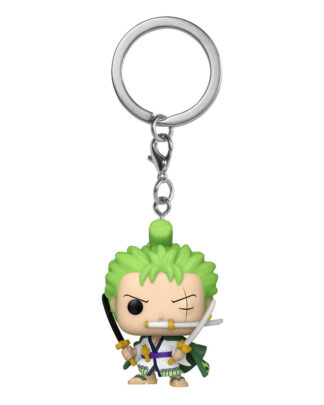 One Piece POP! Vinyl Schlüsselanhänger 4 cm Roronoa Zoro Display (12)