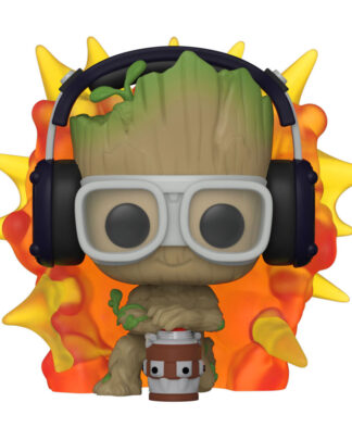 Ich bin Groot POP! Vinyl Figur Groot w/ detonator 9 cm