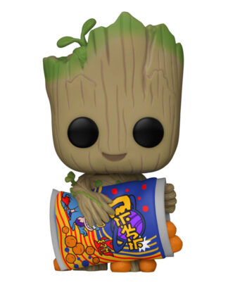 Ich bin Groot POP! Vinyl Figur Groot w/Cheese Puffs 9 cm