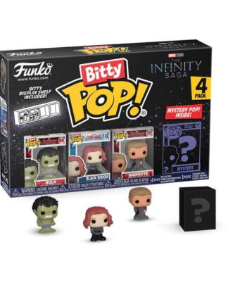 Marvel Bitty POP! Vinyl Figuren 4er-Pack Hulk 2,5 cm