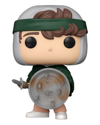 Stranger Things POP! TV Vinyl Figur Hunter Dustin with Shield 9 cm