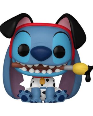 Lilo & Stitch POP! Disney Vinyl Figur Stitch Costume- 101 Dalmatians Pongo 9 cm