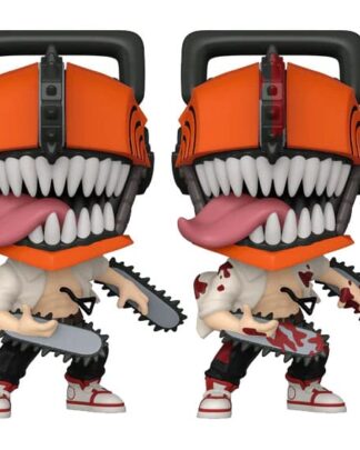 Chainsaw Man POP! Animation Vinyl Figuren Chainsaw Man w/CH(BD) 9 cm Sortiment (6)