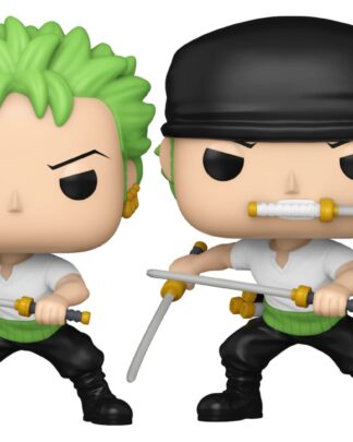 One Piece POP! Animation Vinyl Figuren Zoro (Refresh) w/Ch 9 cm Sortiment (6)