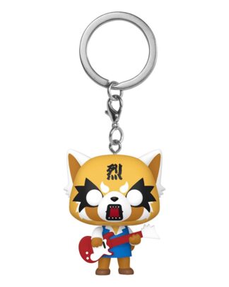 Sanrio POP! Vinyl Schlüsselanhänger 4 cm Aggretsuko w/Guitar Display (12)