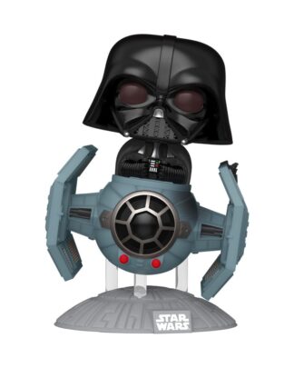 Star Wars: Dark Side POP! Rides Deluxe Vinyl Figur TIE Advanced x1 w/Vader 9 cm