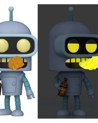 Futurama POP! TV Vinyl Figuren Bender w/CH(GW) 9 cm Sortiment (6)