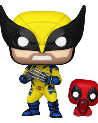 Deadpool 3 POP & Buddy! Vinyl Figur Wolverine w/ Babypool 9 cm