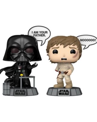 Star Wars: Sayings POP! Vinyl Figuren 2er-Pack Vader & Luke 9 cm