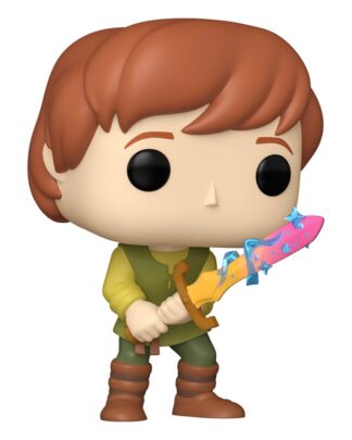 Taran und der Zauberkessel POP! Disney Vinyl Figur Taran w/Sword 9 cm