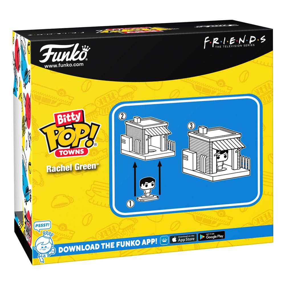 Friends Bitty POP! Town Vinyl Figur Rachel at Central Perks 2,5 cm – Bild 6