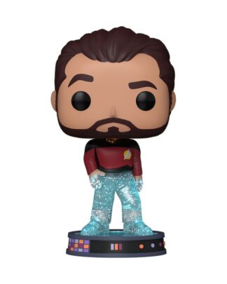 Star Trek Transporter POP! Plus Movies Vinyl Figur Riker 9 cm