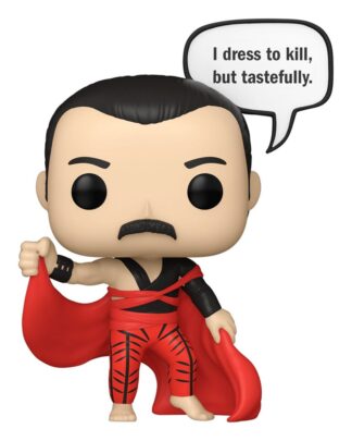 Queen POP! Rocks Vinyl Figur Freddie Mercury (I Dress to Kill) 9 cm