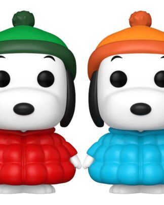 Peanuts POP! Animation Vinyl Figur Snqy in Coat w/CH 9 cm Sortiment (6)
