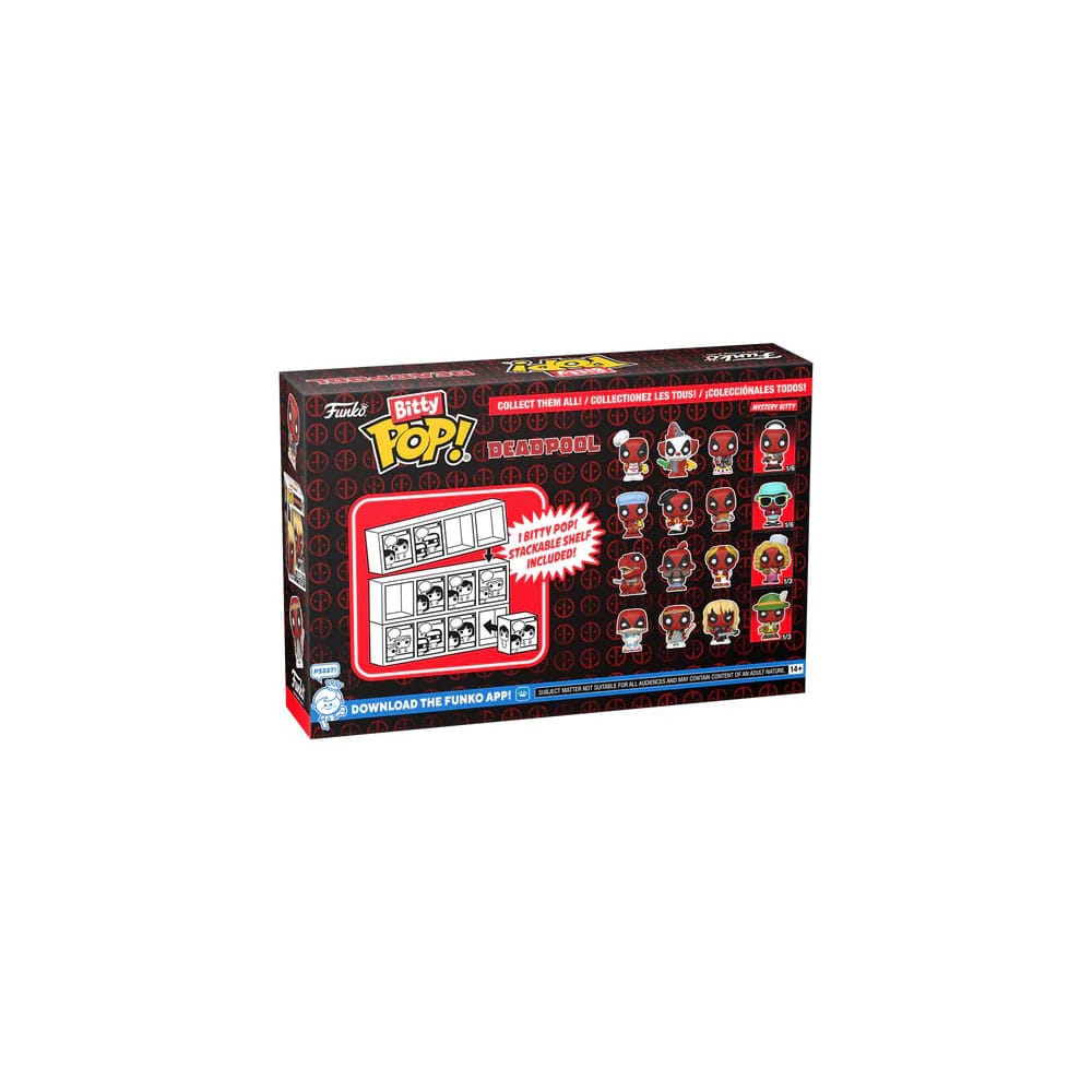 Deadpool Bitty POP! Vinyl Figuren 4er-Pack Bathtime 2,5 cm – Bild 3
