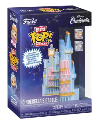 Disney Bitty POP! Display mit 2 Vinyl Figuren Cinderella's Castle