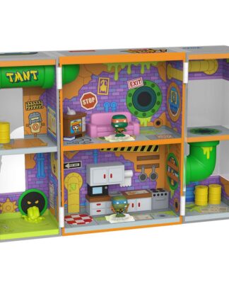 Teenage Mutant Ninja Turtles Bitty POP! Bitty Box Display mit 2 Vinyl Figuren Sewer Lair