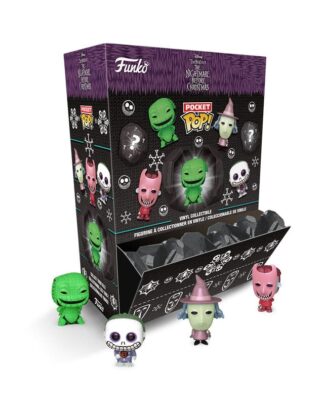 Nightmare before Christmas Pocket POP! Vinyl Figuren Coal 4 cm Display (12)