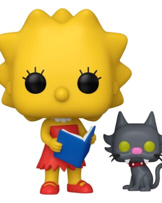 Simpsons POP&Buddy TV Vinyl Figur Lisa & SB 9 cm