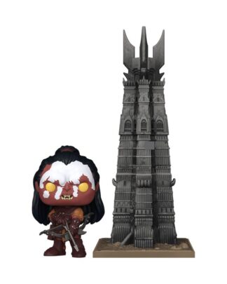 Der Herr der Ringe POP! Town Vinyl Figur Lurtz w/Tower 9 cm