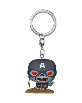 Marvel Zombies POP! Vinyl Schlüsselanhänger 4 cm Captain America Display (12)