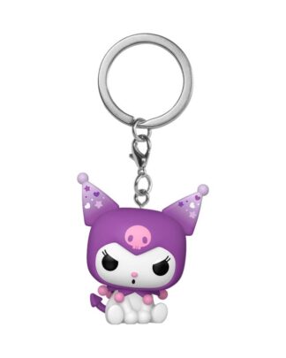 Sanrio POP! Vinyl Schlüsselanhänger 4 cm K/MM- Kuromi Display (12)
