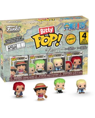 One Piece Bitty POP! Vinyl Figuren 4er-Pack Luffy 2,5 cm