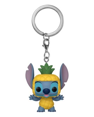 Lilo & Stitch Pocket POP! Vinyl Schlüsselanhänger 4 cm Stitch as Pineapple Display (12)