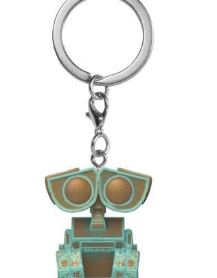 Wall-E POP! Vinyl Schlüsselanhänger 4 cm Wall-E (Patina) Display (12)