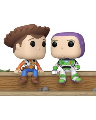 Toy Story POP Moment Vinyl Figuren Woody and Buzz (30th Anniversary) 9 cm