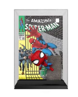 Marvel POP! Comic Cover Vinyl Figur Spider-Man '65 9 cm