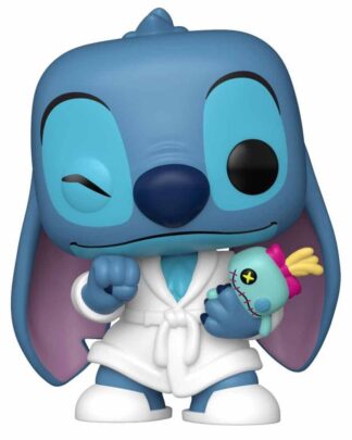 Lilo & Stitch POP! Vinyl Figur Stitch in Robe 9 cm
