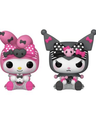 Hello Kitty POP! Vinyl Schlüsselanhänger 2er-Pack My Melody & Kuromi 4 cm