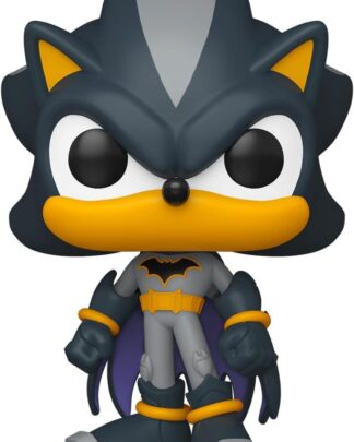 DC's Justice League and Sonic the Hedgehog POP! Movies Vinyl Figuren Shadow/Batman 9 cm