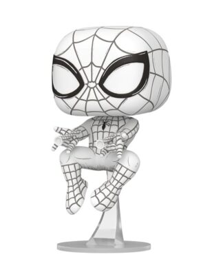 Marvel POP! Vinyl Figur Sketched - Spider-Man 9 cm