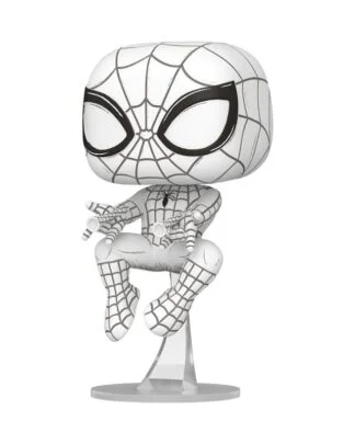 Marvel POP! Vinyl Figur Sketched - Spider-Man 9 cm