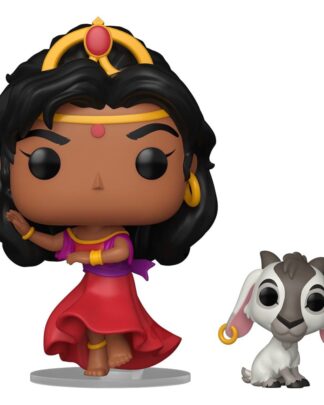 Der Glöckner von Notre Dame POP! Vinyl Figur Esmeralda & Djali 9 cm