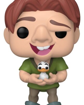 Der Glöckner von Notre Dame POP! Vinyl Figur Quasimodo with Bird 9 cm