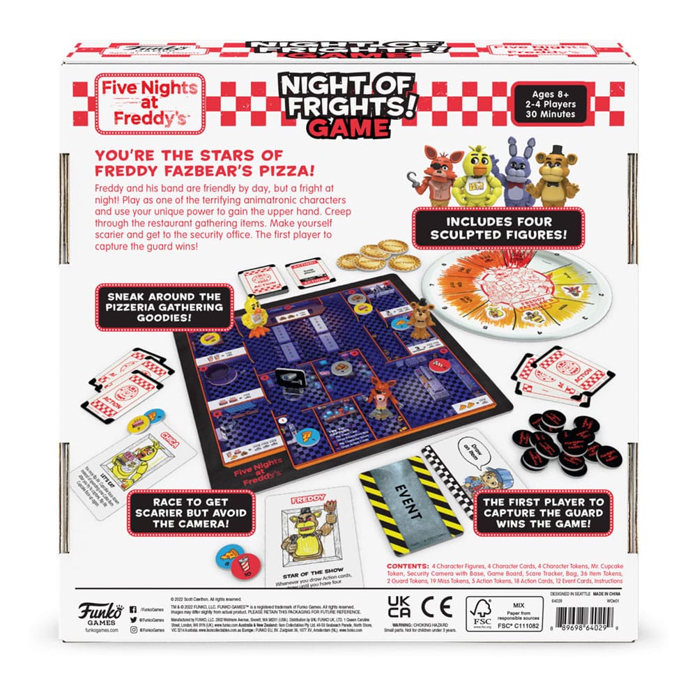 Five Nights at Freddy's Brettspiel Night of Frights – Bild 2