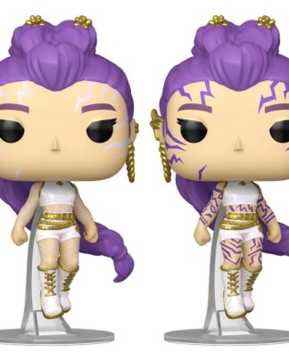 KPop Demon Hunters POP! Animation Vinyl Figuren Rumi with Chase (Glow) 9 cm Sortiment (6)
